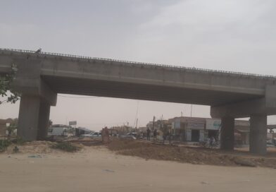 Le pont  du  carrefour Bamako en cours d’achèvement