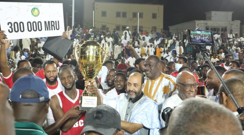 Rosso Basket Club sacré champion national de basket 2024.